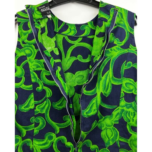 Rare 1960s Sorelle Fontana “La Bottega” Couture 2-Piece Set| Swiss-Made | Sz 14 - Picture 11 of 12